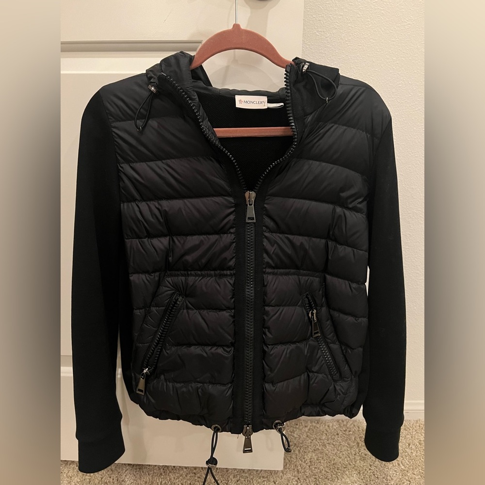 Moncler down jacket Black